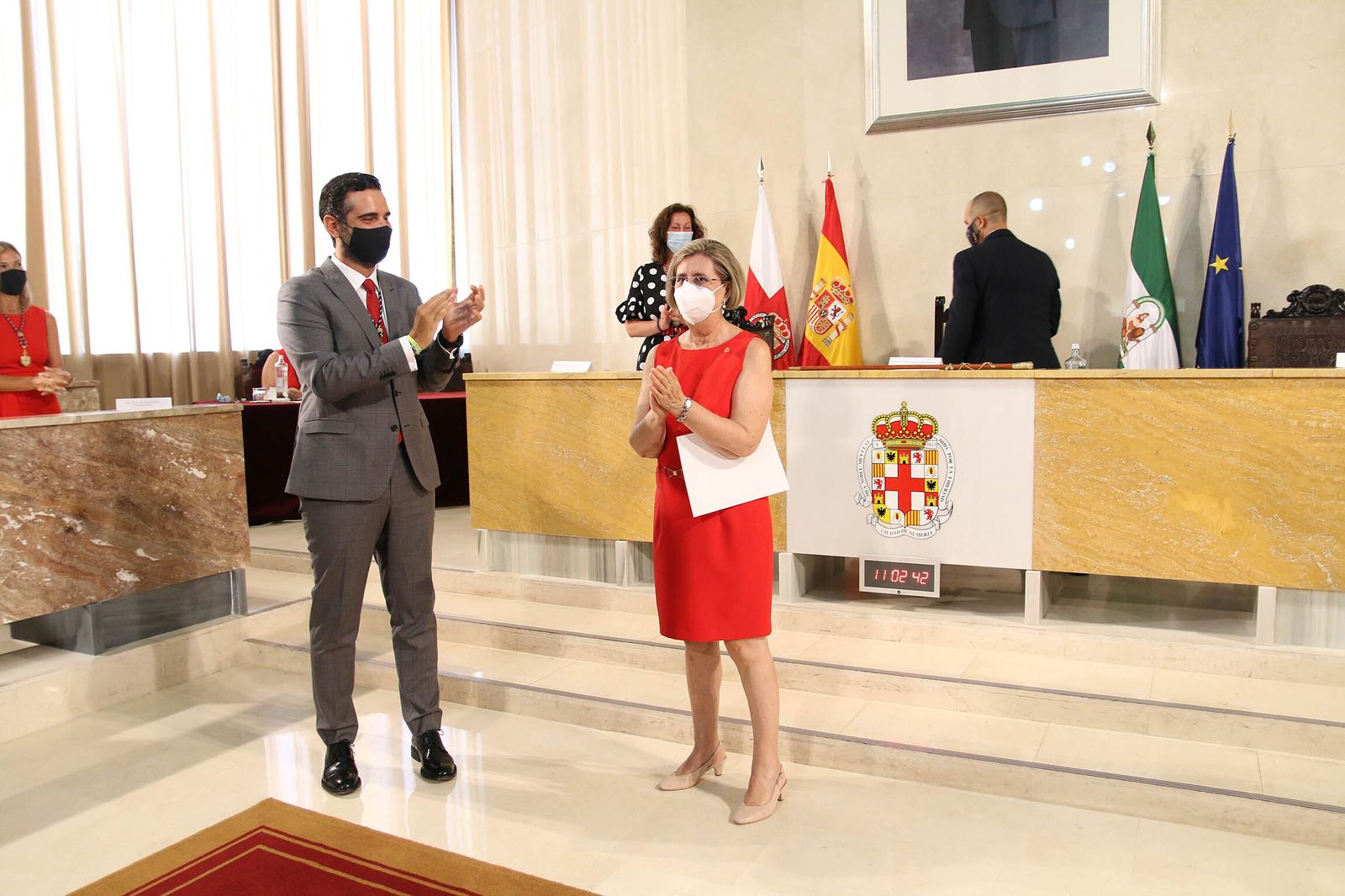 Fotogalería del homenaje a Los Coloraos