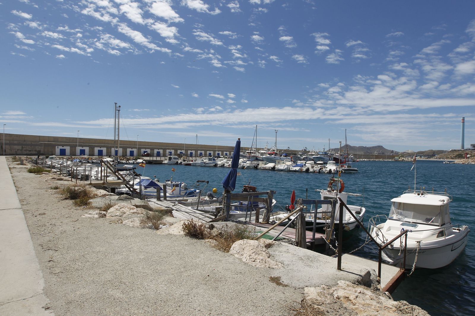 Fotogalería protestas pescadores de Carboneras
