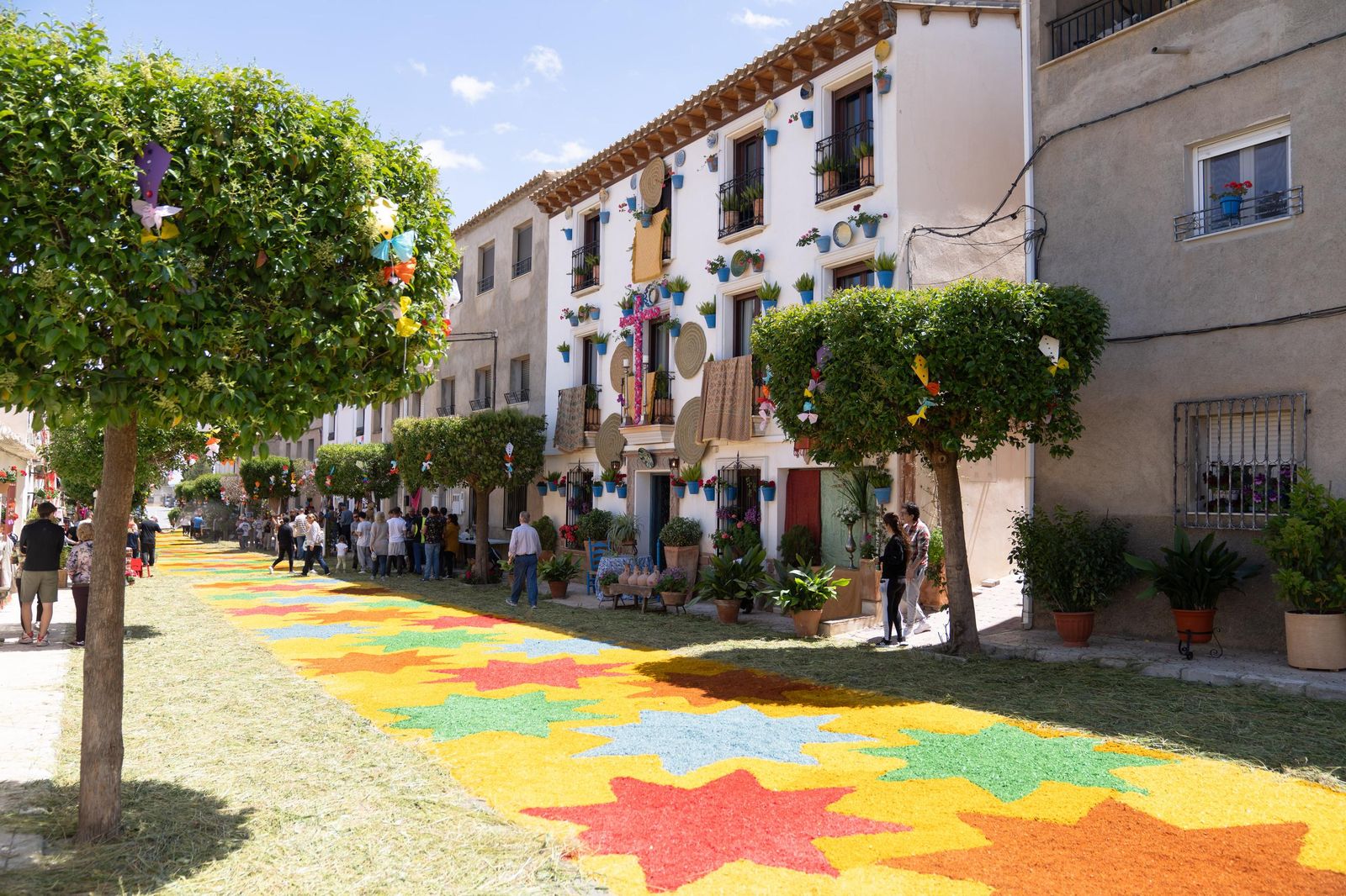 Festividad por la Virgen de Fátima en Tíjola, en imágenes