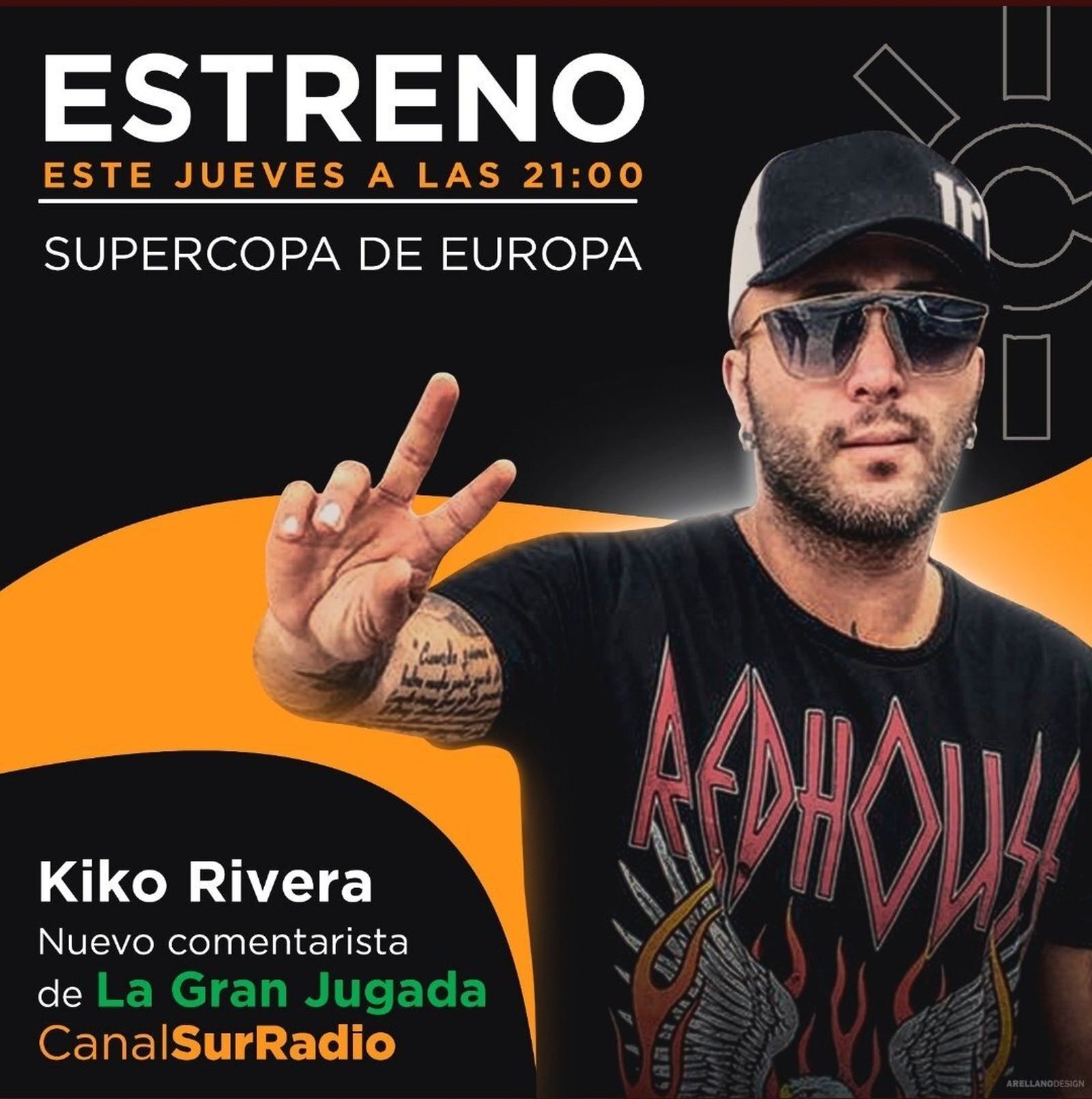 Kiko Rivera en el anuncio publicado en las redes sociales