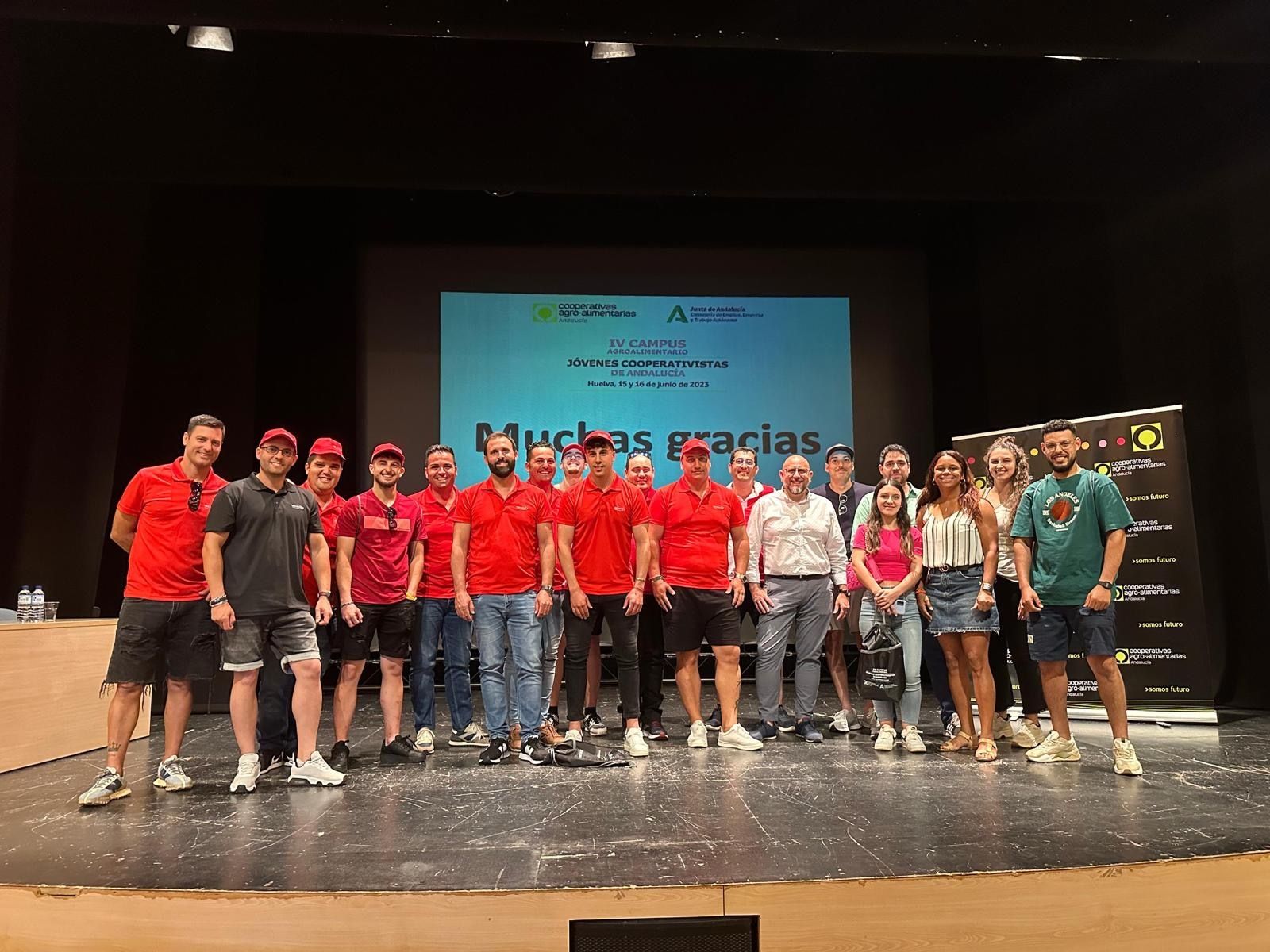 Jóvenes socios de Vicasol en el IV Campus Agroalimentario para Jóvenes Cooperativistas