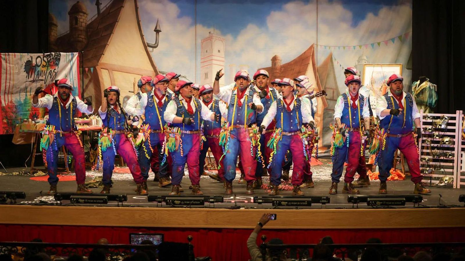 Comparsa 'Los Manitas'