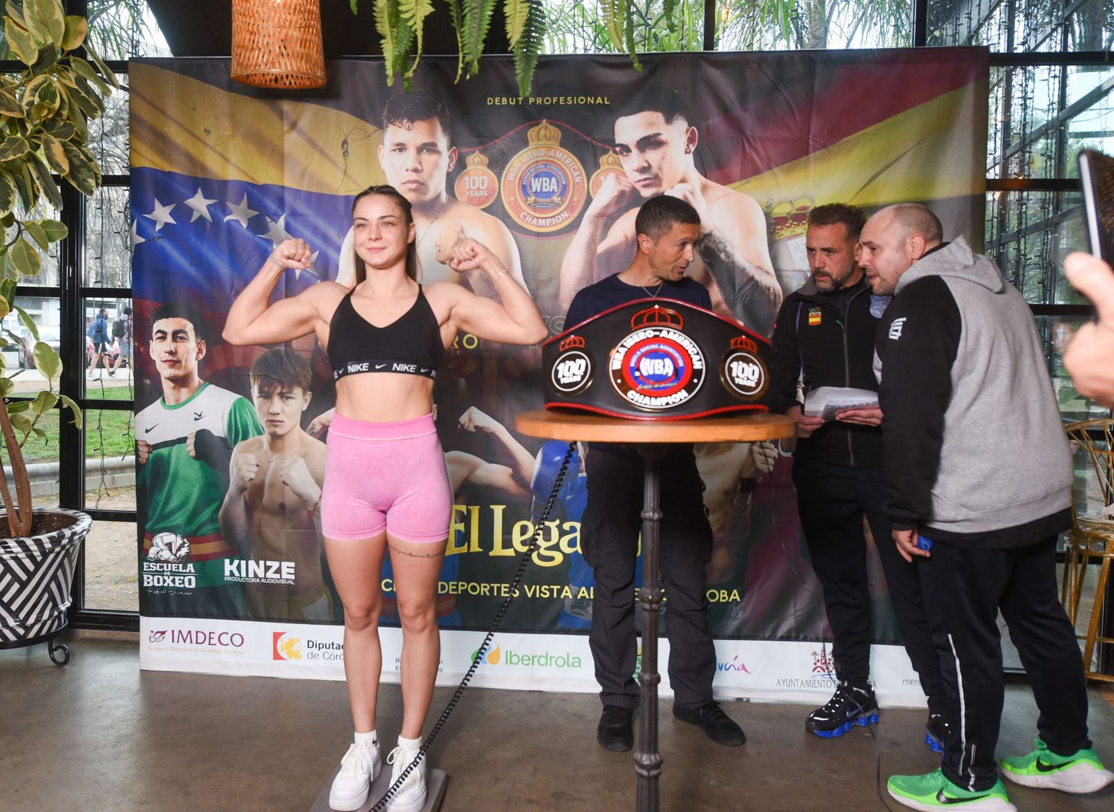 Las fotos del pesaje de la velada de Rafa Lozano Jr. en Córdoba