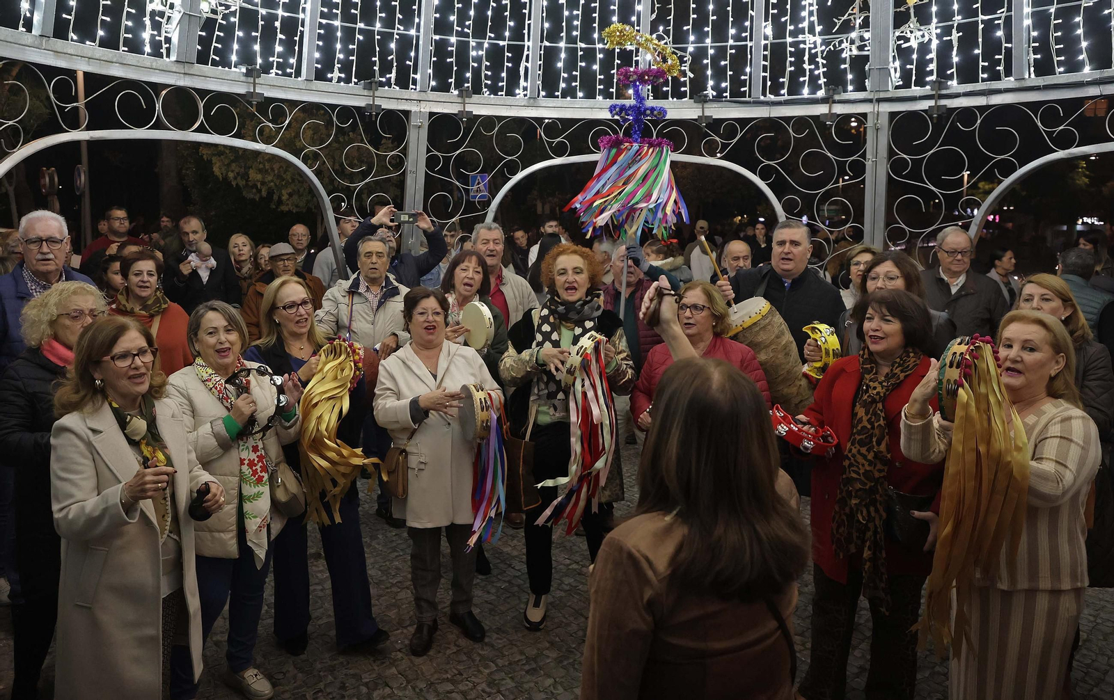 El encendido del alumbrado navideño de Algeciras, en imágenes