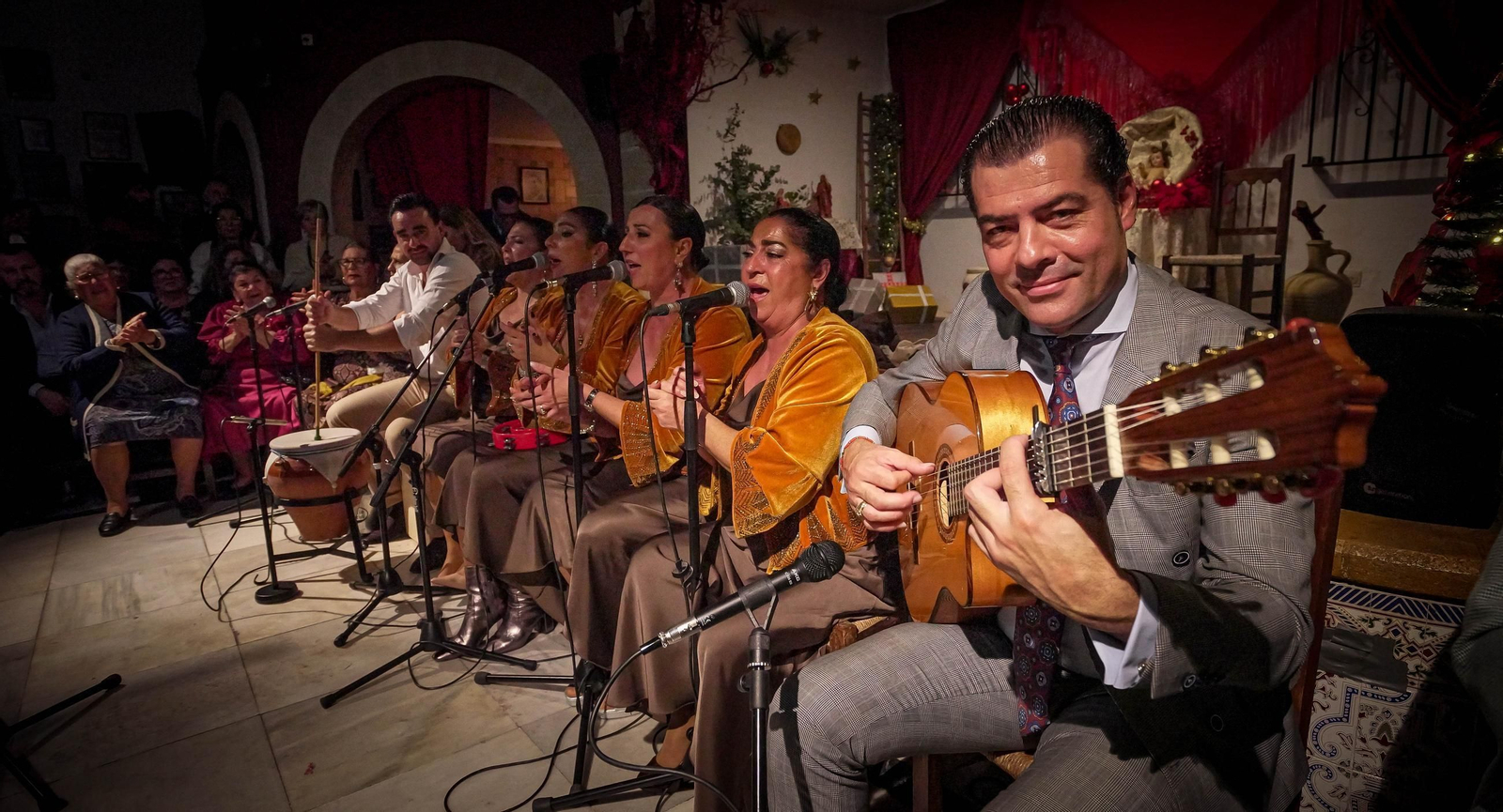 Imágenes de zambombas del día 7 de diciembre en Jerez