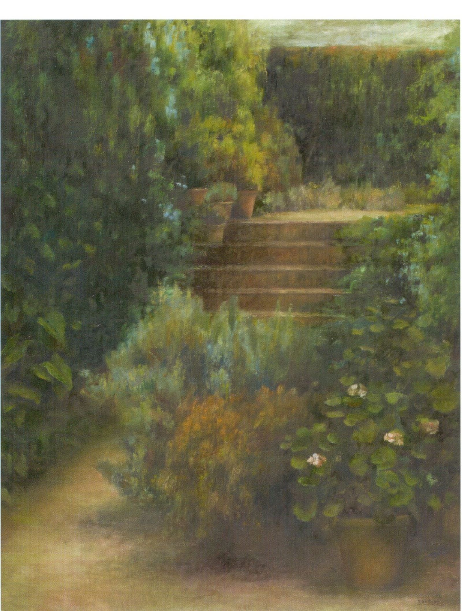 'La escalera del jardín', otra obra de Duclós.