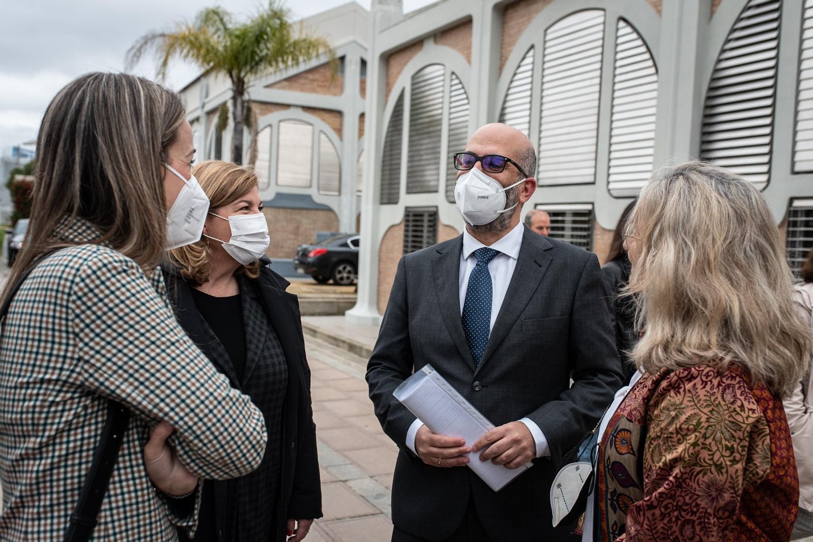 Imágenes del encuentro con las denominaciones de origen e indicadores geográficos protegidos de Huelva