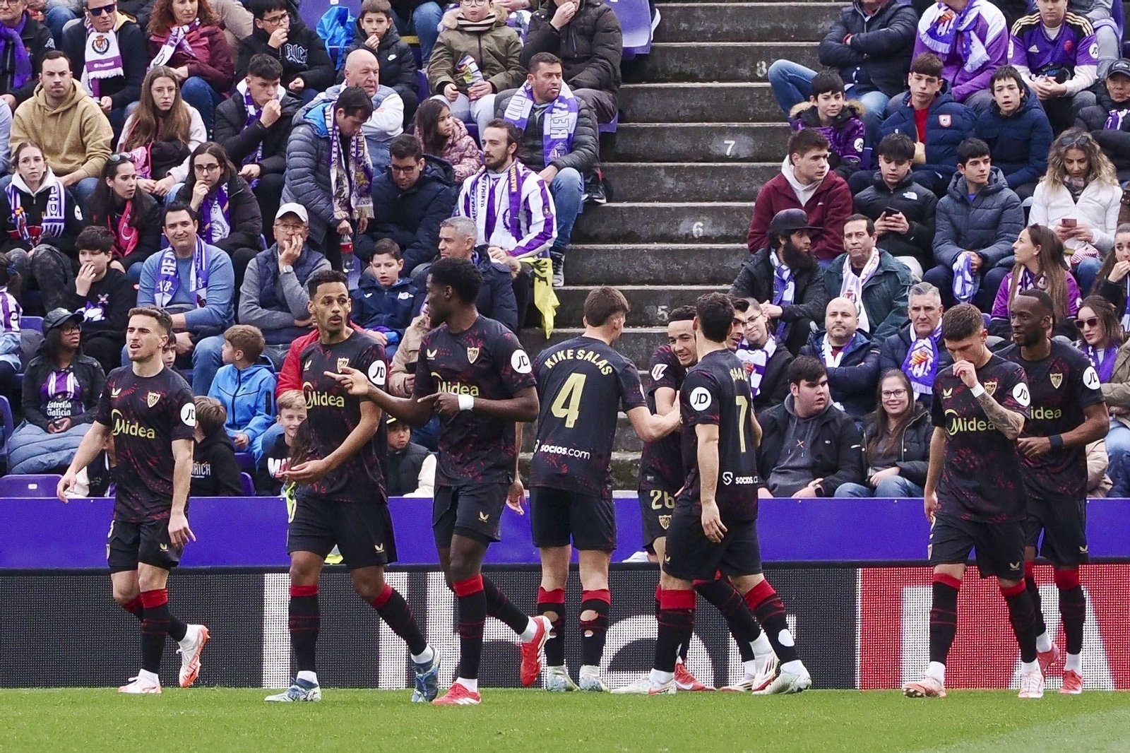 Las fotos del Valladolid - Sevilla