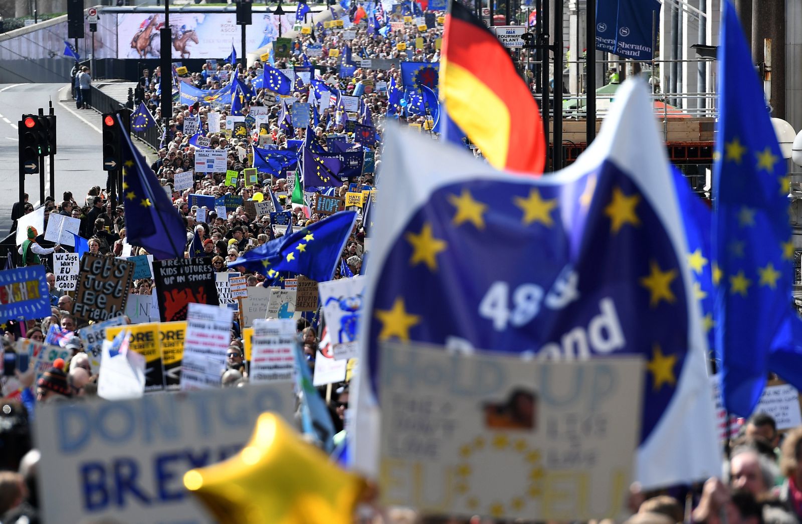 Marcha en Londres contra el 'Brexit'