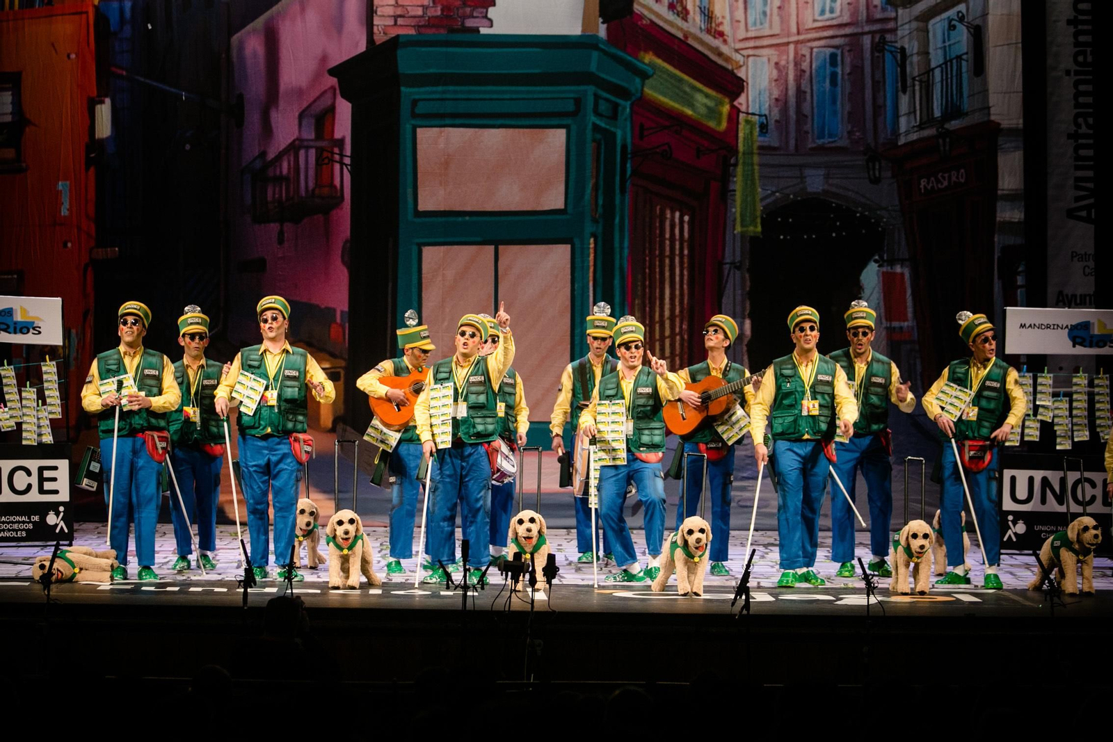 La chirigota "Aquí veo premio"