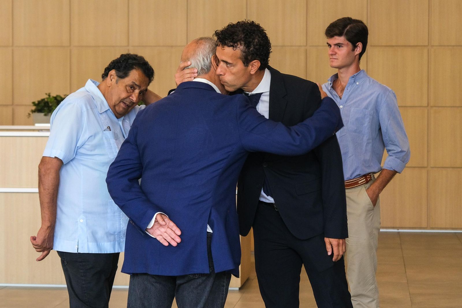 Misa Funeral de Pepe Luis Vázquez, en el Tanatorio SE-30