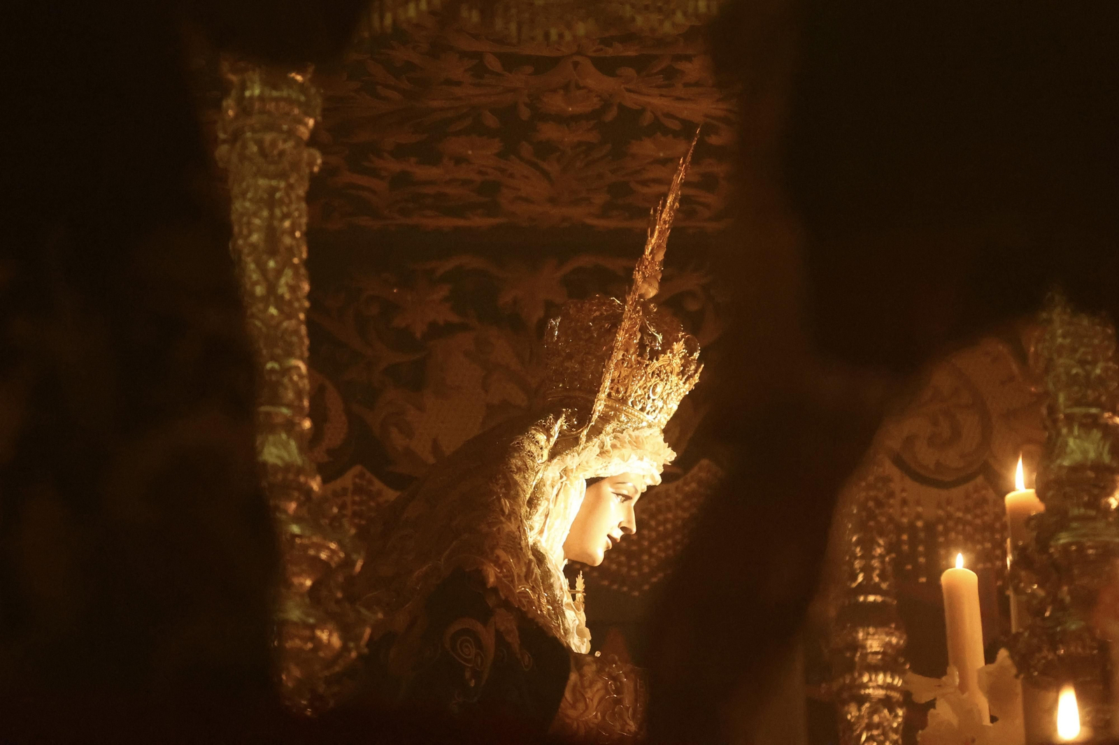 La Paloma el Miércoles Santo en Málaga, en fotos