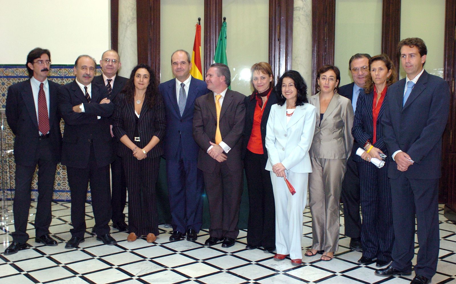 El Consejo Audiovisual cuando se constituyó en 2005, algunos consejeros aún siguen.