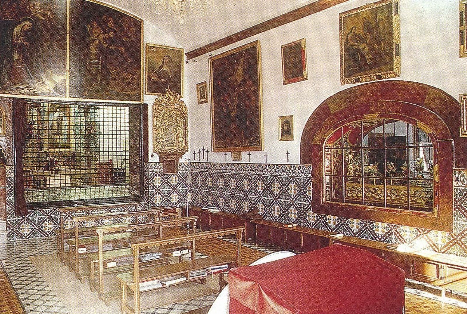 Imagen de archivo del interior del Convento de las Carmelitas Descalzas, radicado en el Barrio Alto de Sanlúcar.