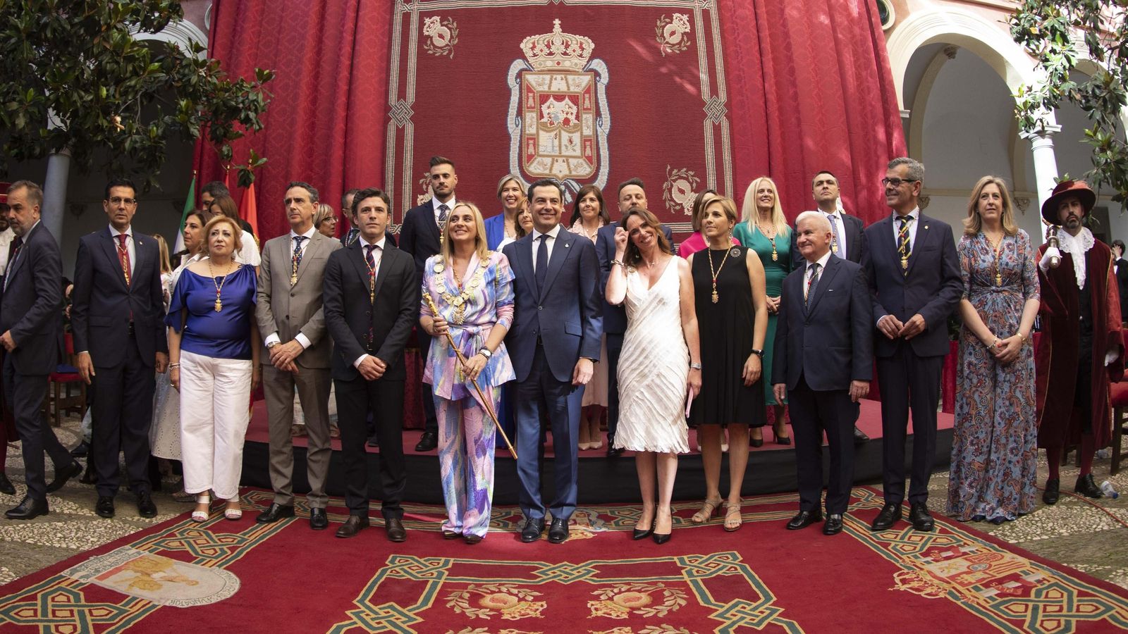 La nueva corporación municipal de Granada