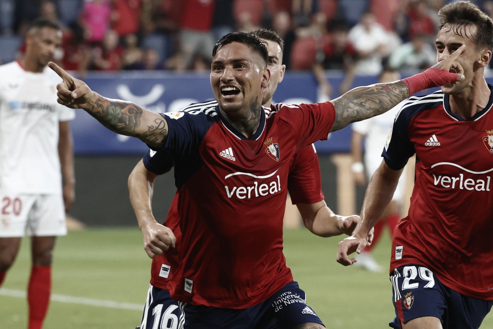 Las fotos del Osasuna-Sevilla de Liga