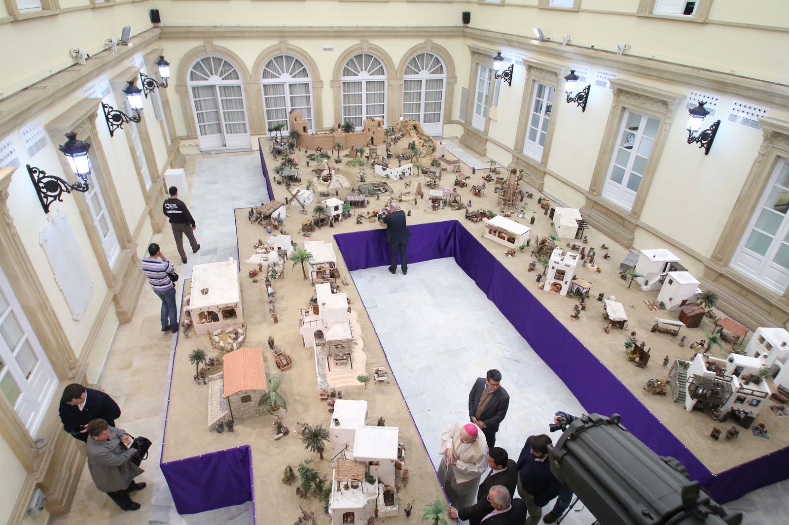 Fotogalería del Belén de Diputación