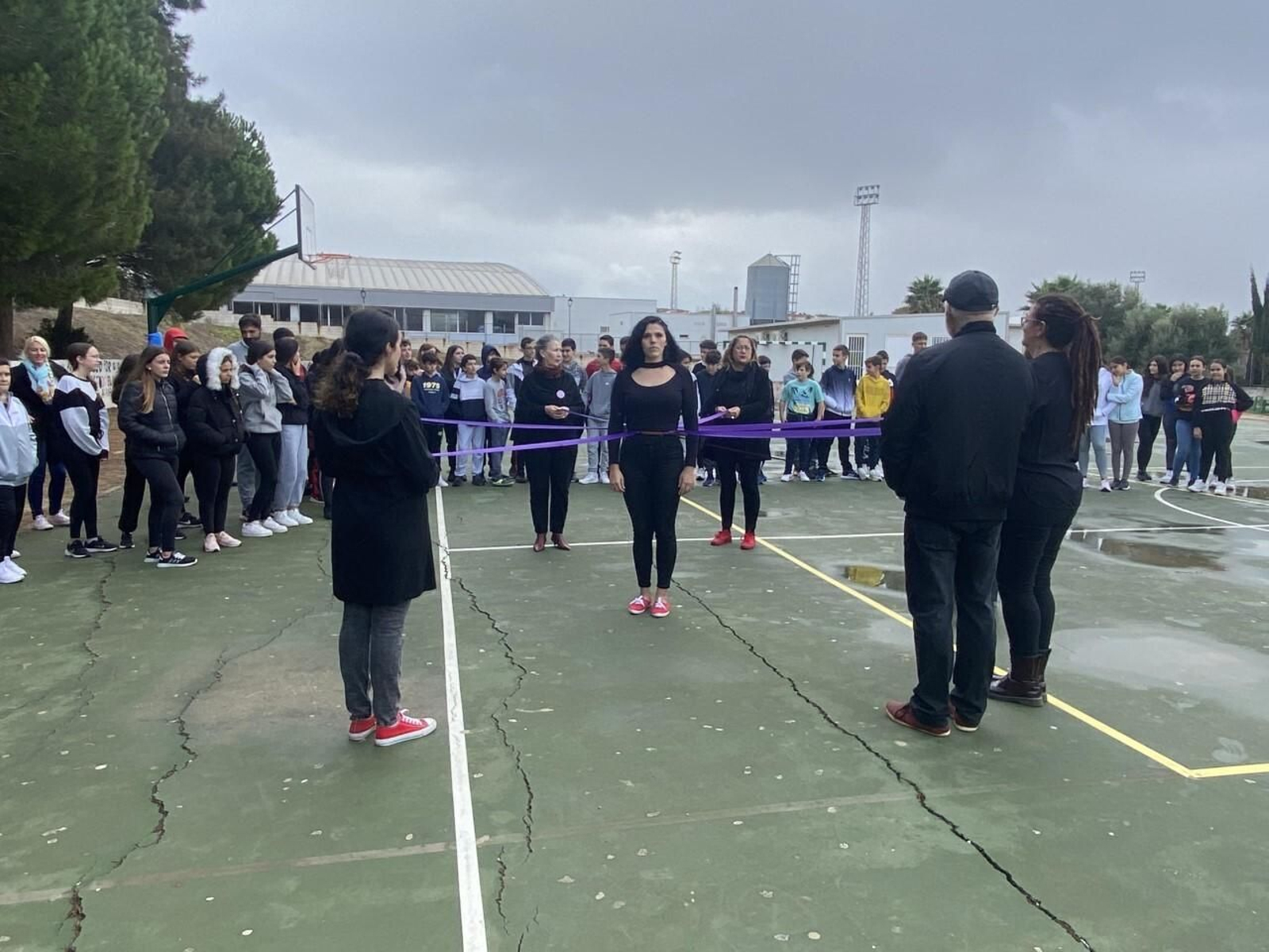 Un acto por el 25-N en Los Barrios.
