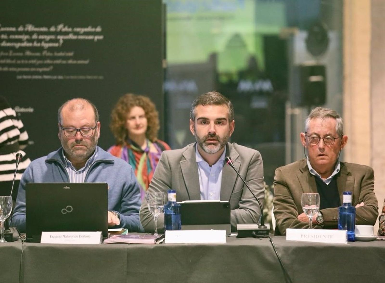 Reunión del Consejo de Participación de Doñana celebrada a finales del año pasado.