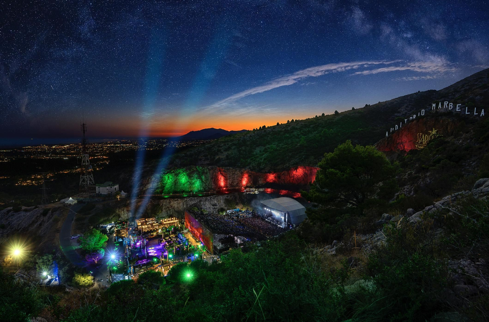 El festival Starlite de Marbella.