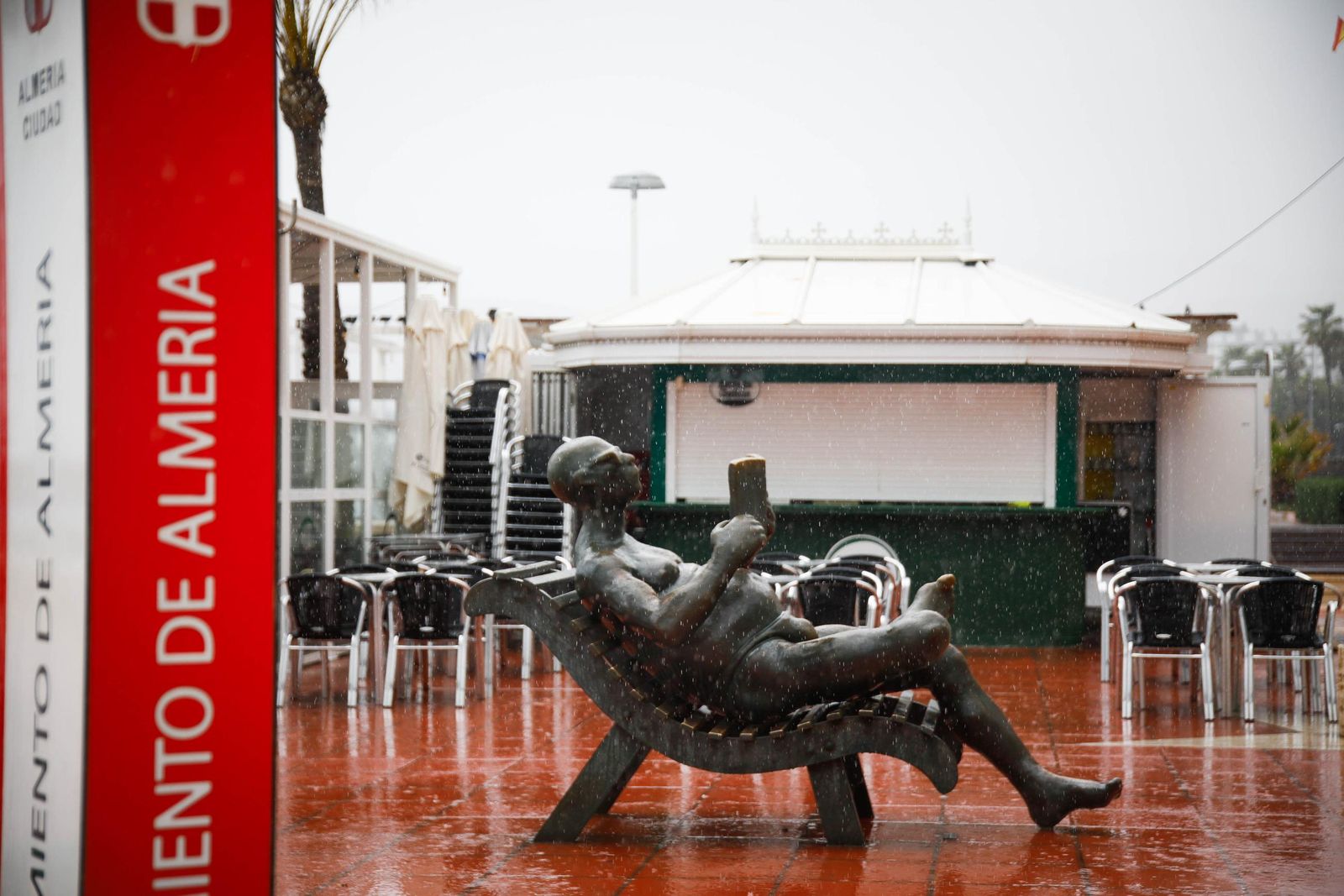 Las mejores imágenes de la lluvia en Almería