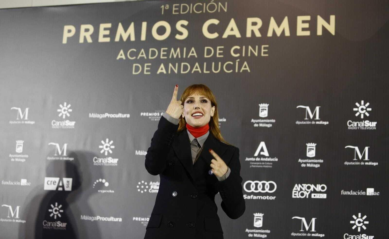 Las fotos de la alfombra roja de los Premios Carmen del cine andaluz, en Málaga