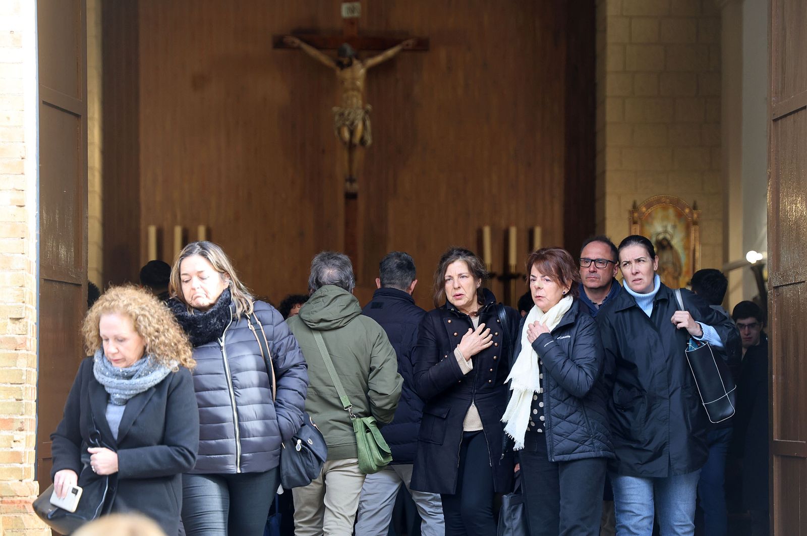 Fotografías de la misa de despedida a David Cordón