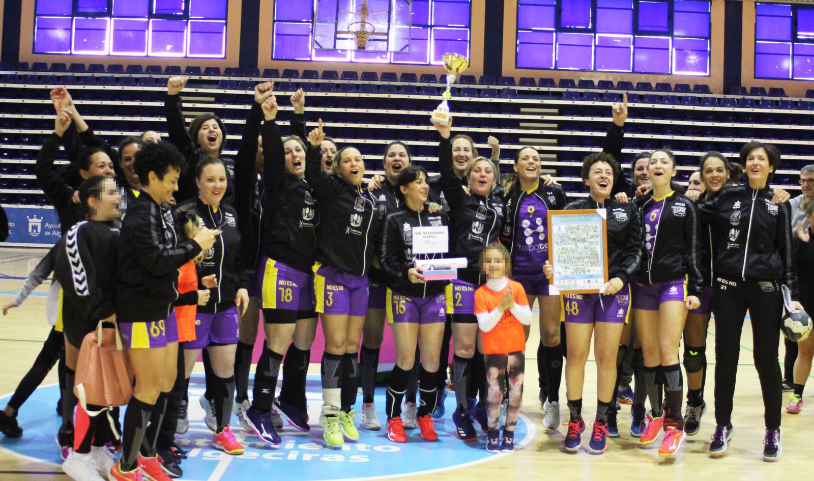 Celebración del título.