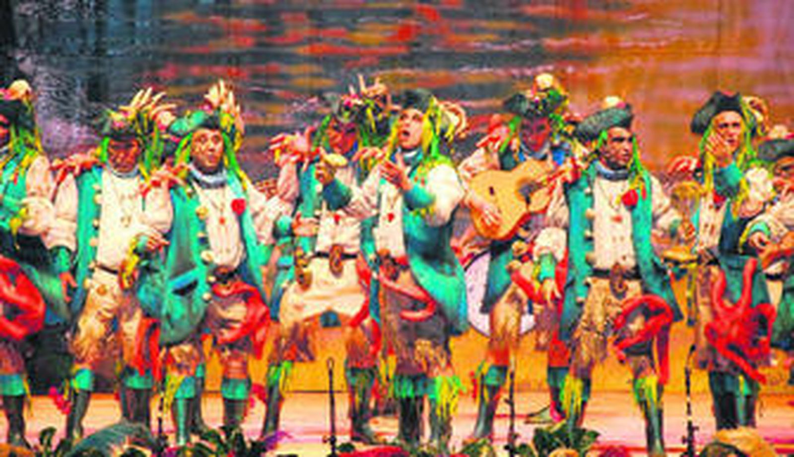 Comparsa El Capitán de la Playa, de La Tarantela.