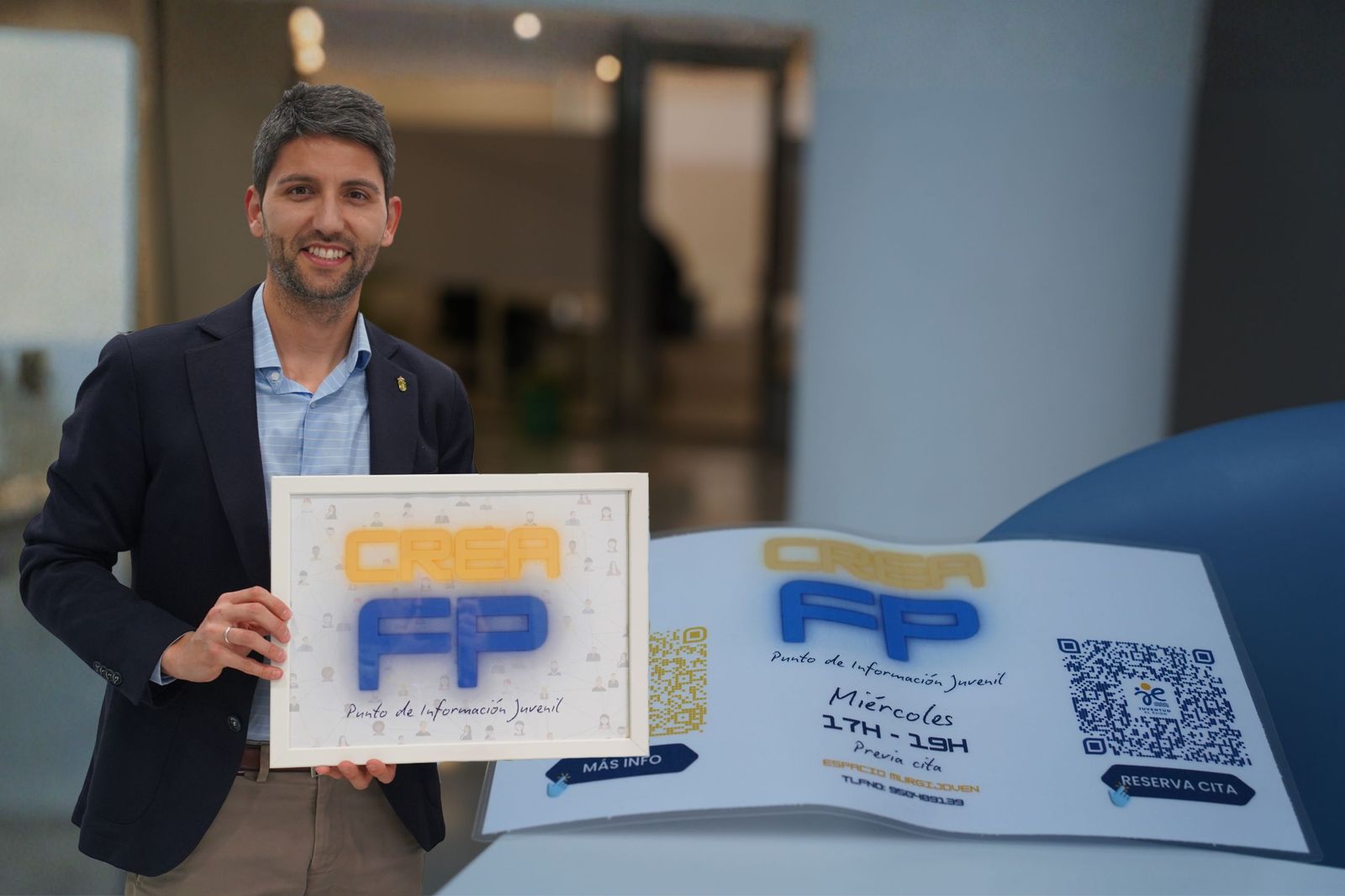 El concejal de Educación, Javier Rodríguez.