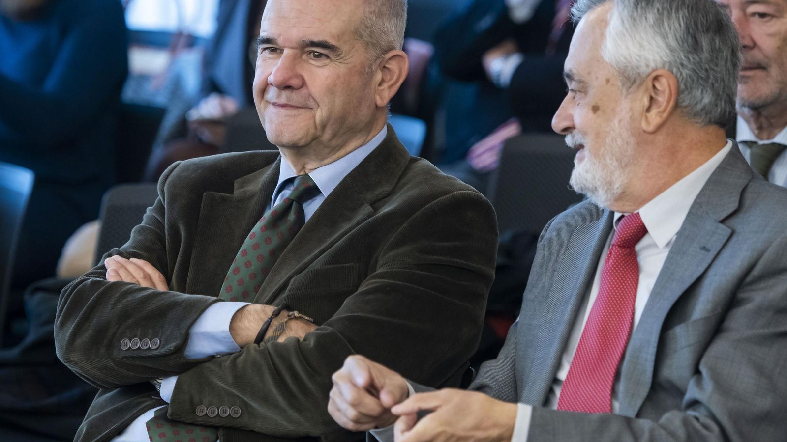 Manuel Chaves y José Antonio Griñán, en el juicio de los ERE.