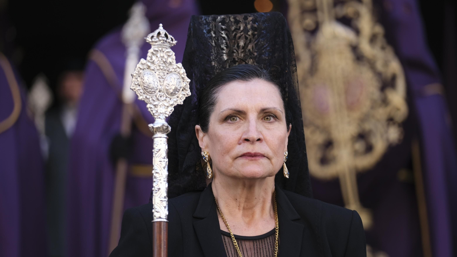 La procesión de Pasión en Almería, en imágenes