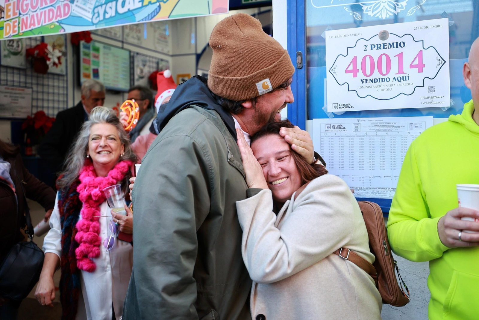 El 40.014 fue el encargado de repartir alegría el año pasado en Chipiona.