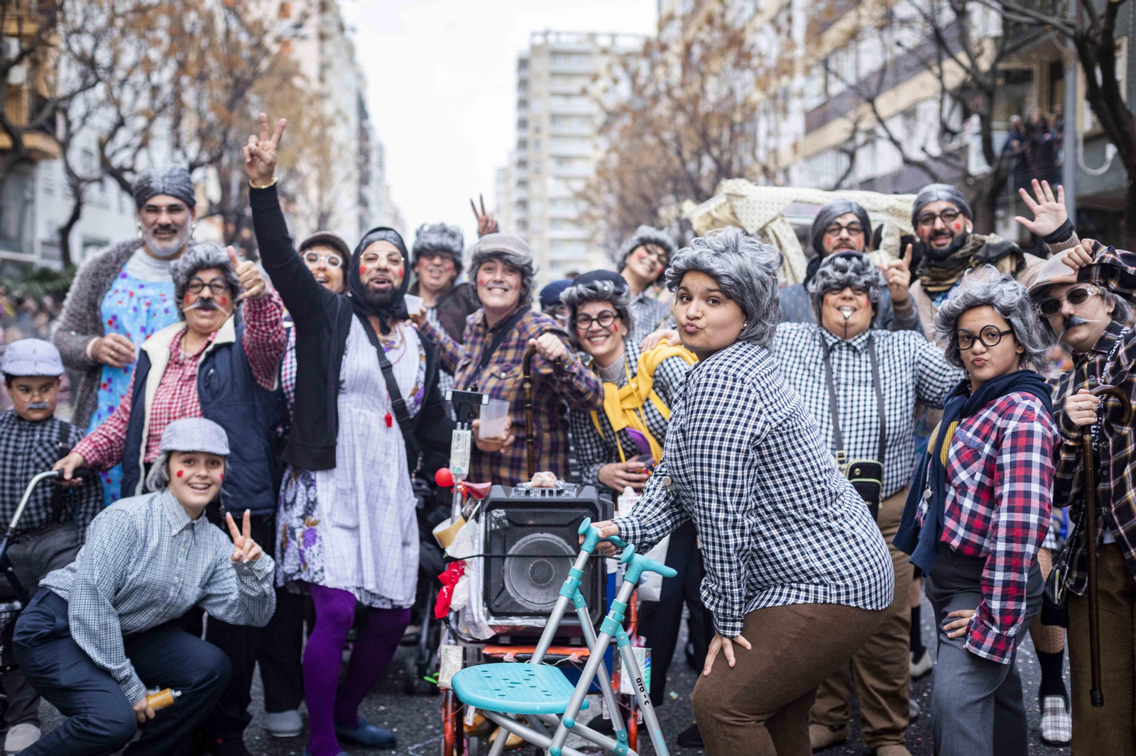 La Cabalgata Magna del Carnaval de Cádiz 2024, en imágenes