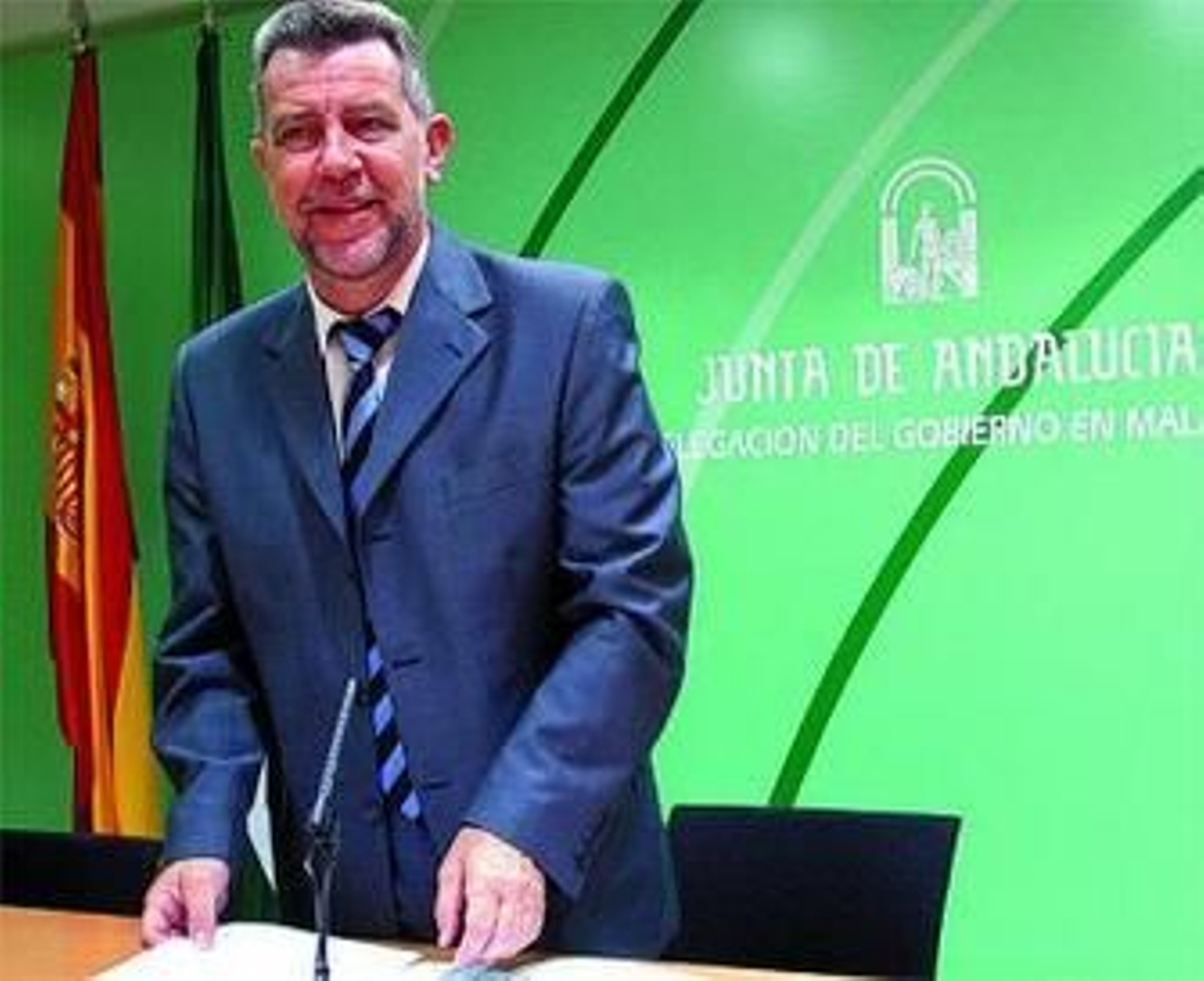 Ruiz Povedano, cuando era delegado de Obras Públicas.