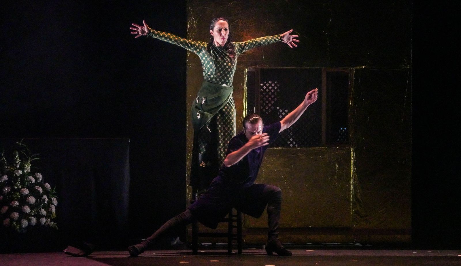 Imágenes de Andrés Marín & Ana Morales 'Matarife/ Paraíso' 30ª Festival de Jerez