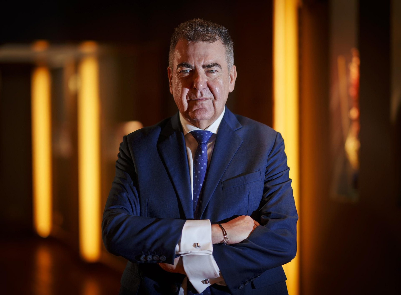 Carlos Bertomeu posa para la entrevista en Madrid.