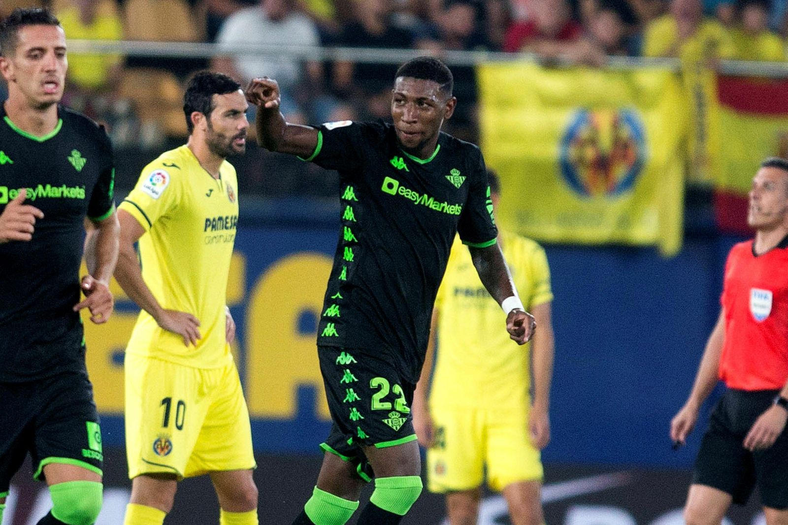 El Villarreal-Betis, en imágenes