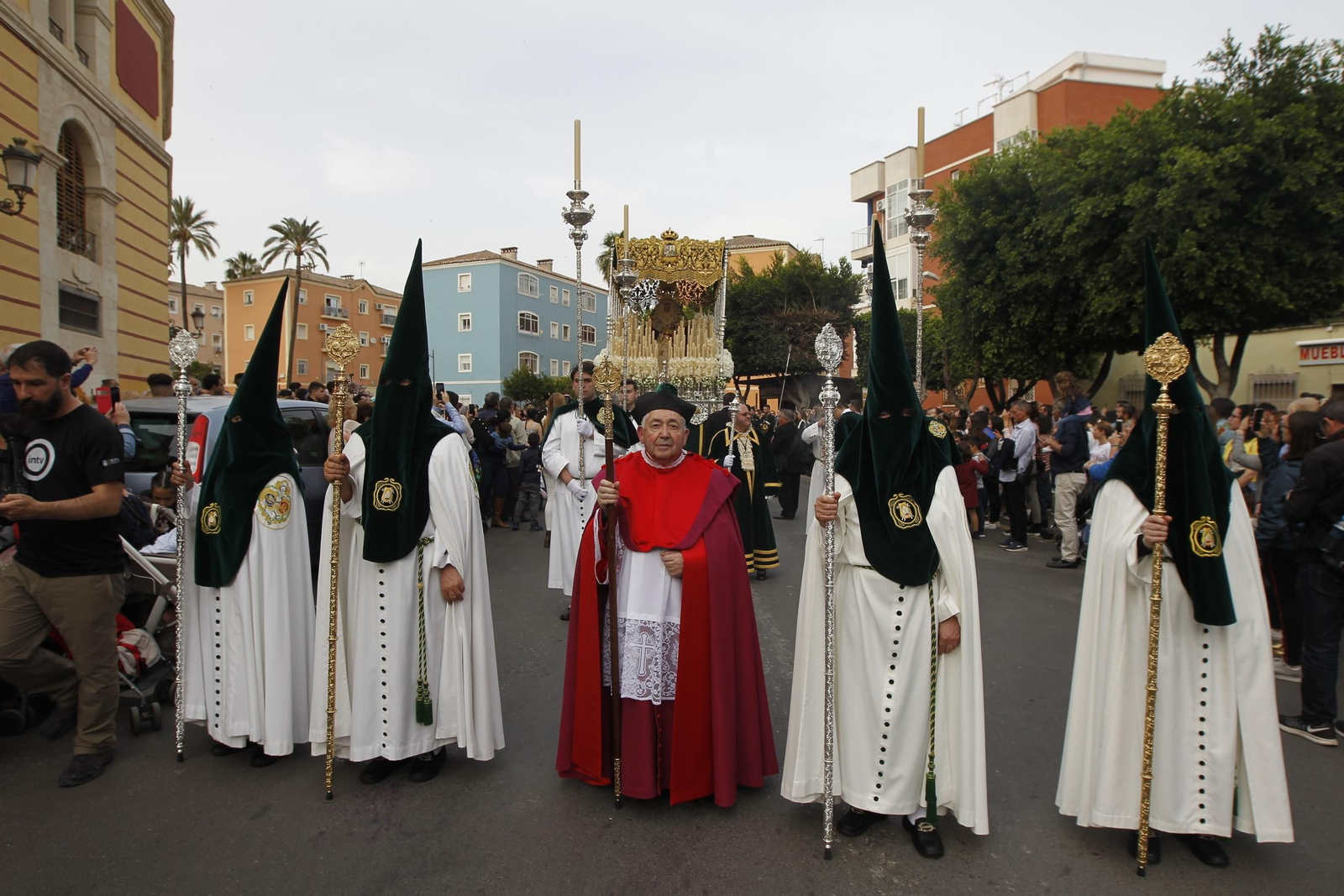 Imágenes de la Procesión de la Macarena. Semana Santa Almería 2019