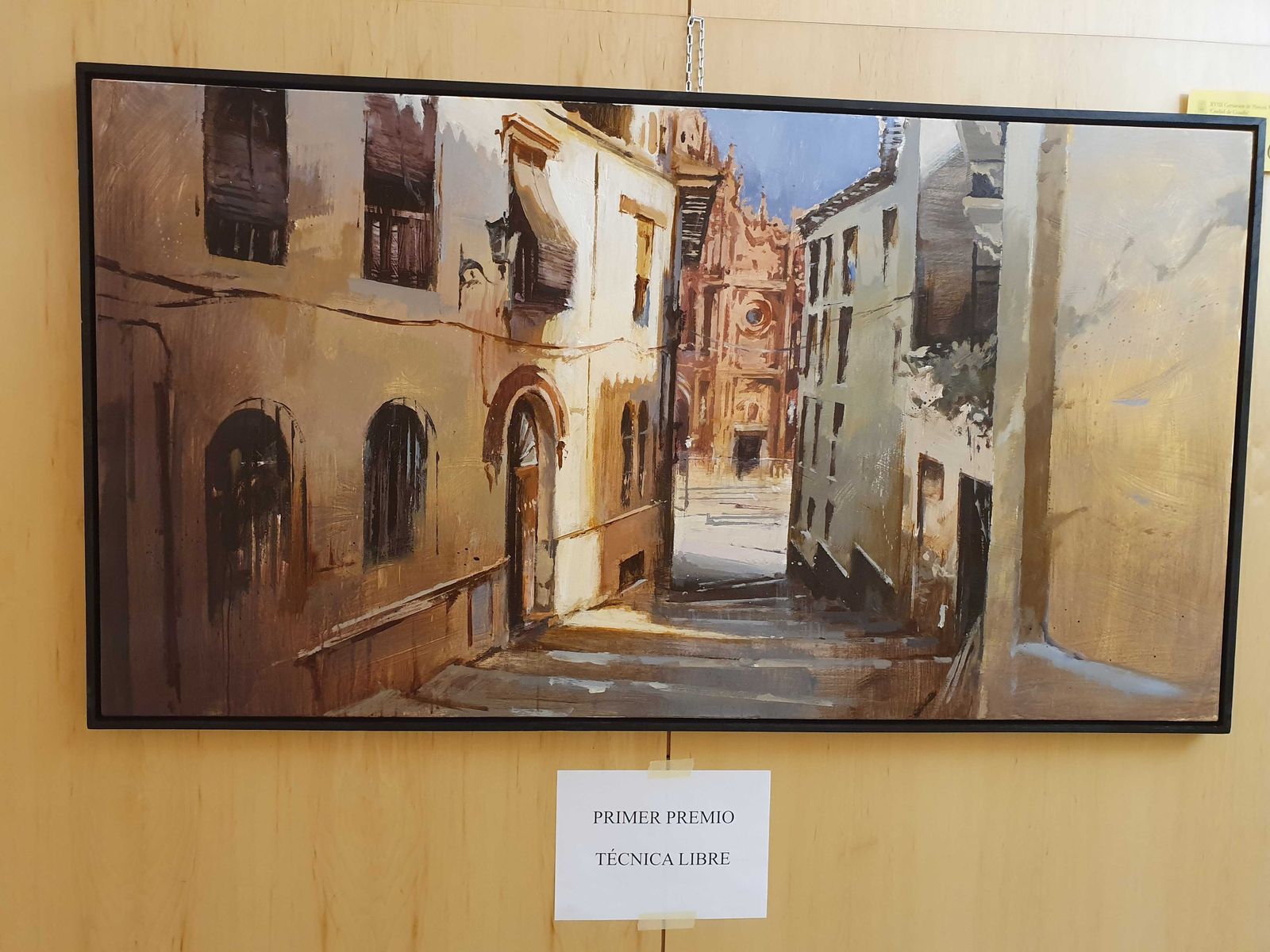 Primer premio en la categoría de Técnica Libre, por Javier Martín Aranda