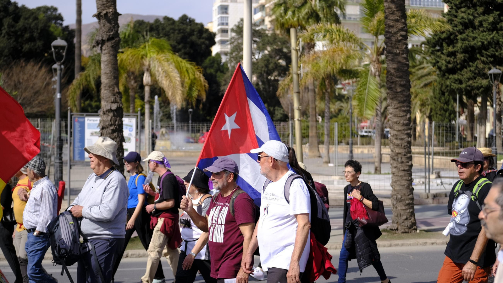 La Marcha de la Desbandá, en imágenes