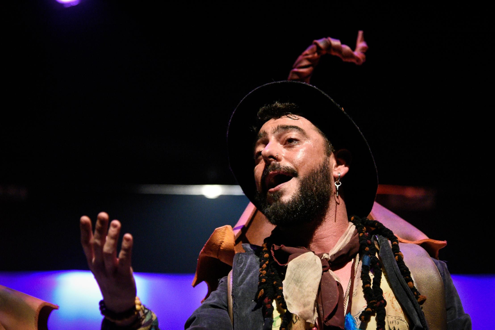 Imágenes la comparsa Los caracoles (Final del Carnaval Colombino de Huelva)