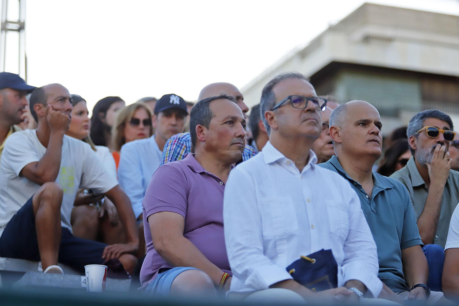 Imágenes del ambiente en la final femenina de la Copa del Rey de tenis de Huelva