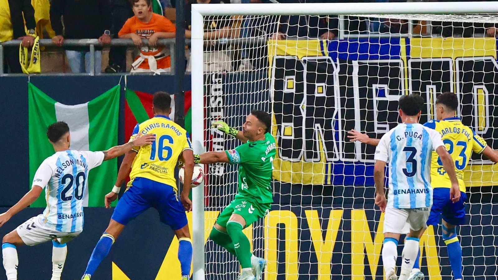 El Cádiz - Málaga CF, en fotos