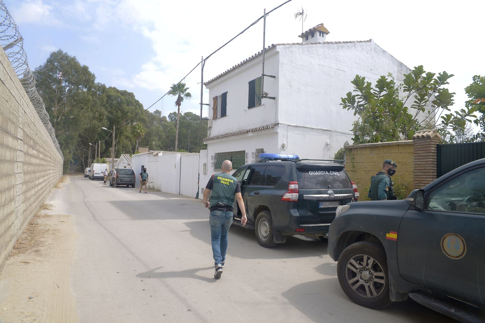 Operaciones de las Guardia Civil contra el narcotráfico en la comarca