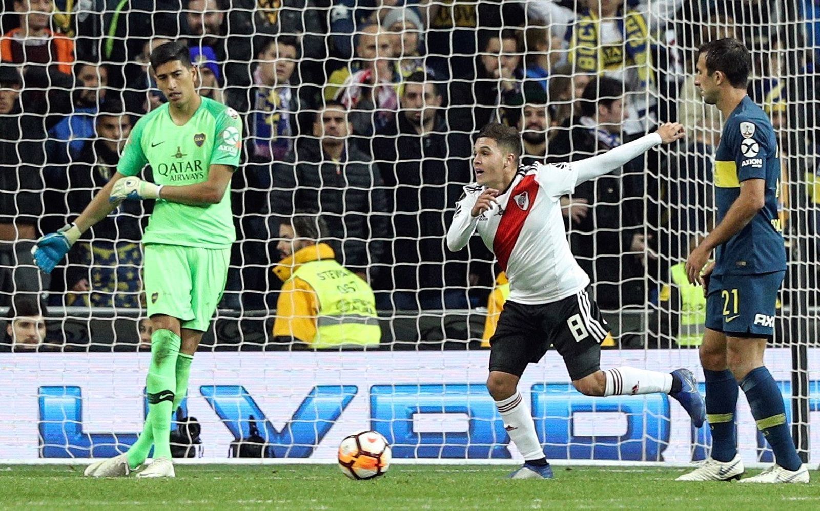 Las imágenes de la final de la Copa Libertadores entre el River Plate y el Boca Juniors
