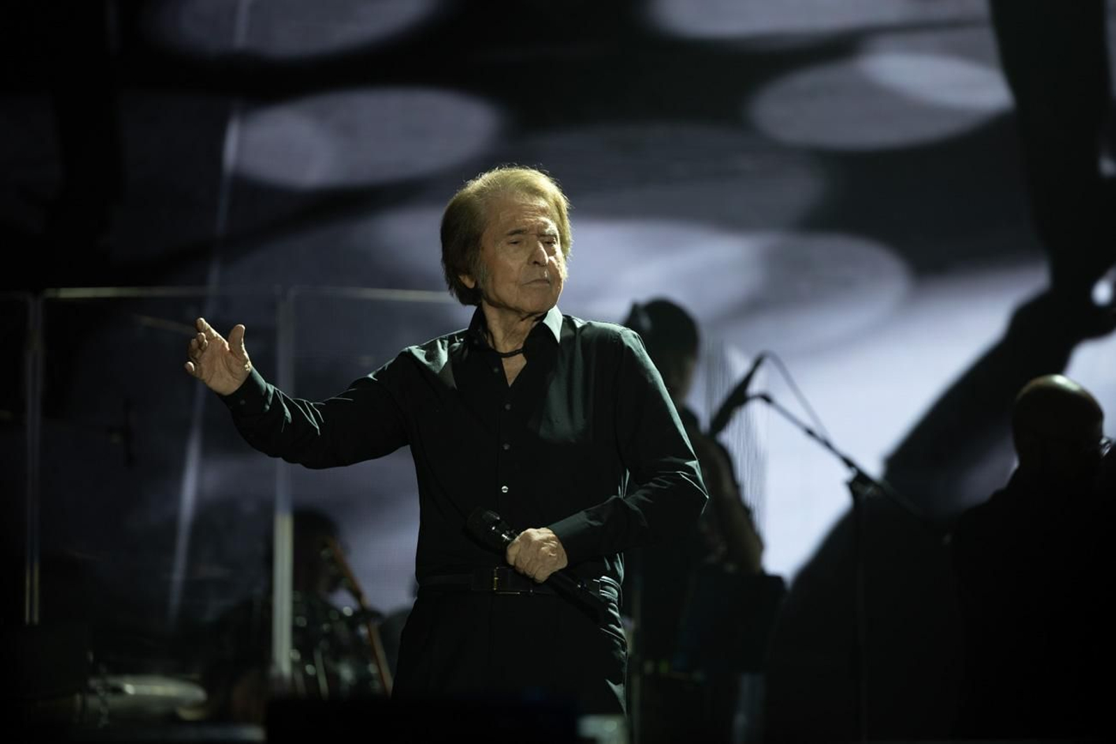 Así se disfruta en Jaén del concierto de Raphael, "Raphaelísimo"