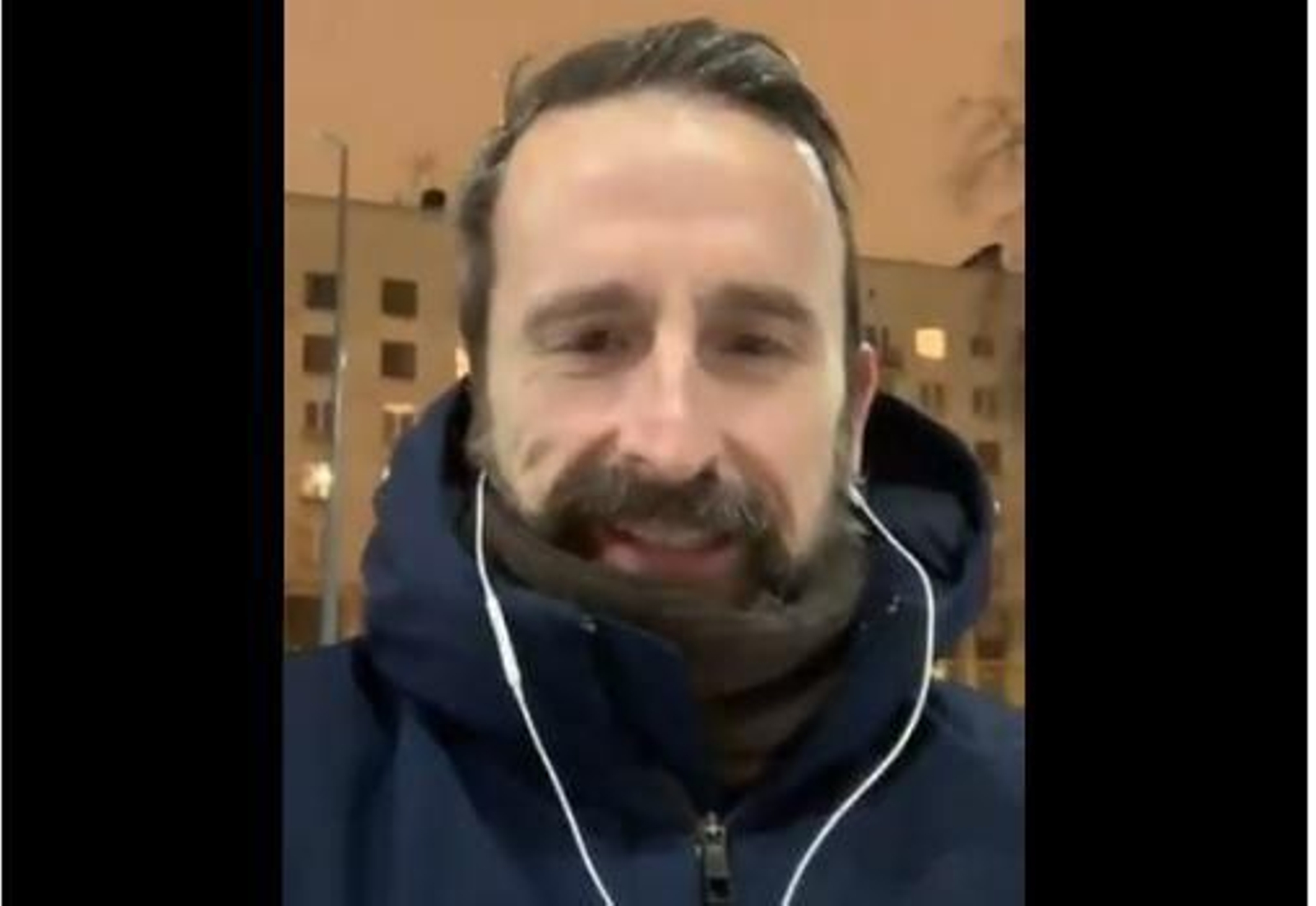 Captura del vídeo que colgó Joan Plaza en redes sociales.