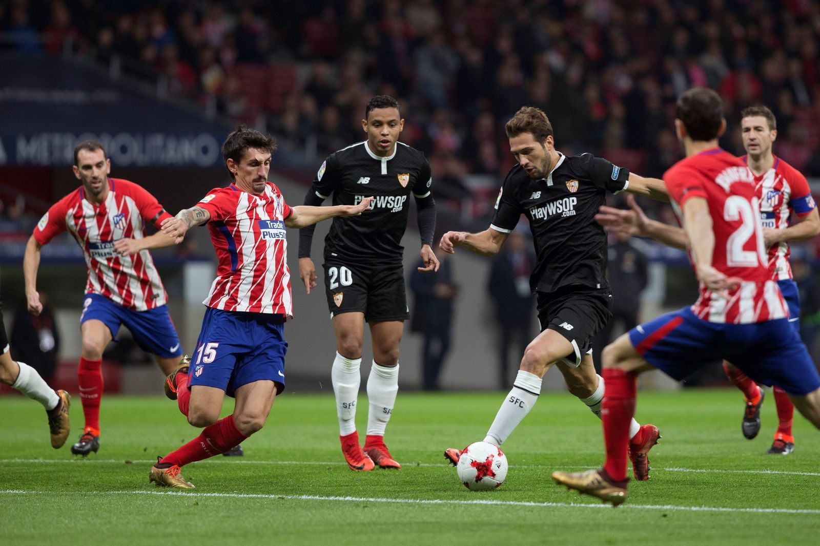 Las imágenes del Atlético de Madrid-Sevilla