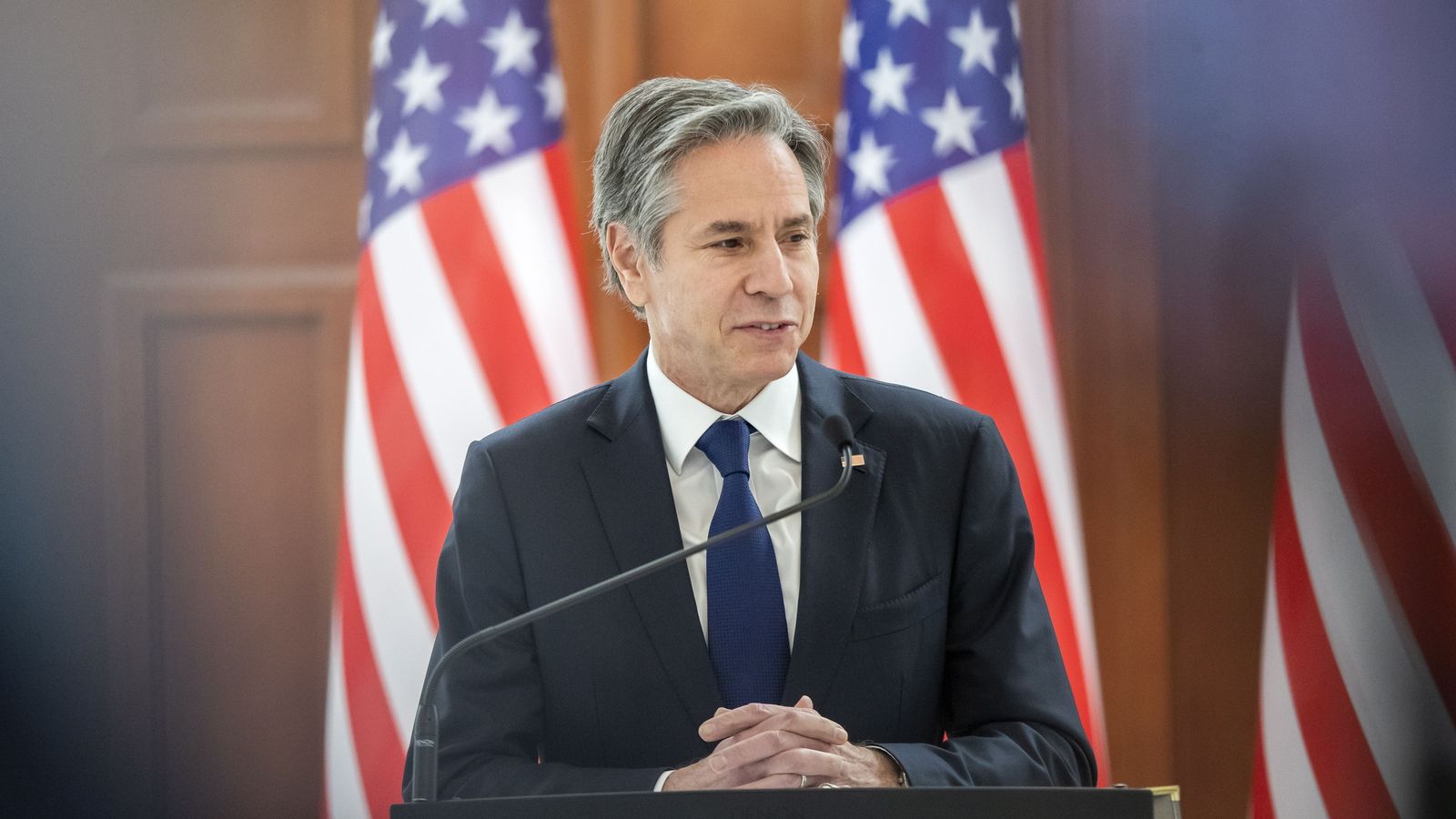 El secretario de Estado de EEUU, Anthony Blinken.